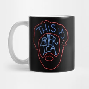 This is America - neon Mug